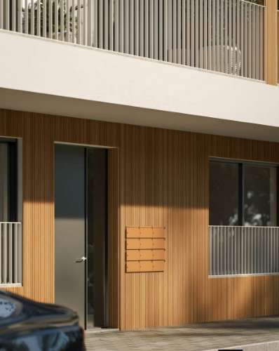 Novo apartamento T2, terraço e garagem box, junto ao centro Alcobaça