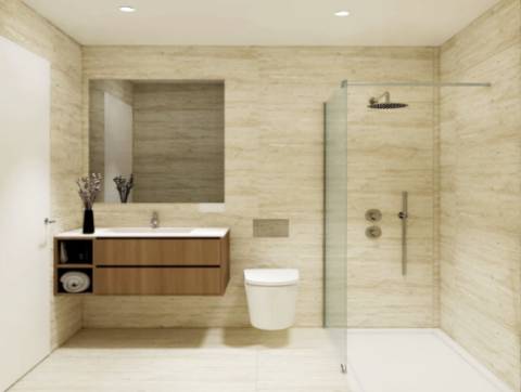 Novas Penthouses T4 duplex, varanda e garagem box, junto ao centro Alcobaça