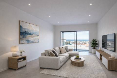 Apartamento T2 em condomínio fechado com piscina na Fuzeta.