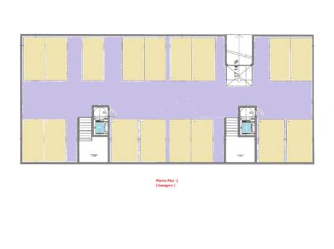 Apartamento T1 novo, varandas, terraço no topo, parqueamento para 1 viatura