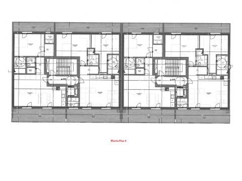 Apartamento T2 novo, varandas, terraço no topo, parqueamento para 1 viatura
