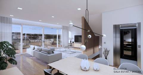 Moradia T5 para venda em Loures - acabamentos de luxo - 4 pisos com elevador - piscina aquecida