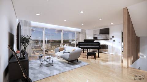 Moradia T5 para venda em Loures - acabamentos de luxo - 4 pisos com elevador - piscina aquecida