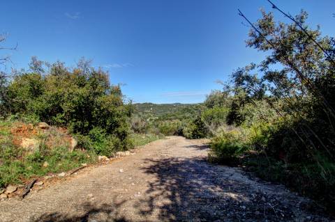 O terreno com projecto de Hotel 5 estrelas.