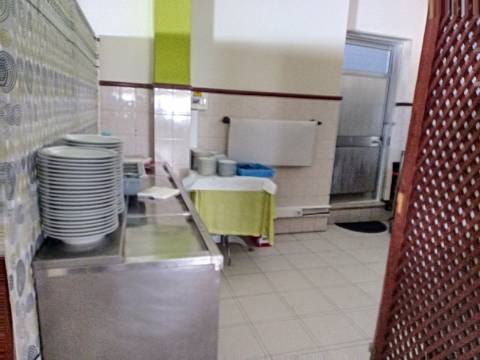 Restaurante em funcionamento