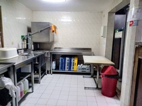 Restaurante em funcionamento