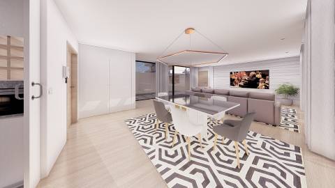 Moradia T3 unifamiliar com lugar de estacionamento