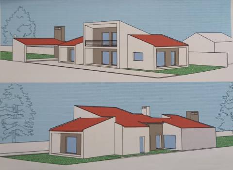 Moradia T3+1 em fase de acabamentos com Jardim e Terreno