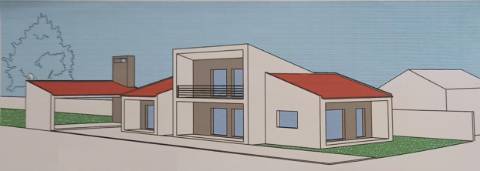 Moradia T3+1 em fase de acabamentos com Jardim e Terreno