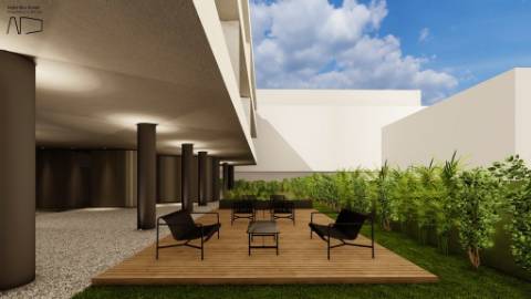 Apartamento T3 c/ Vistas sobre o Rio Douro e sobre o Mar