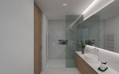 Apartamento T4 c/ Vistas sobre o Rio Douro e sobre o Mar