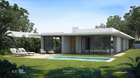 Lote de terreno para construção de moradia unifamiliar de Rc e/ou dois pisos