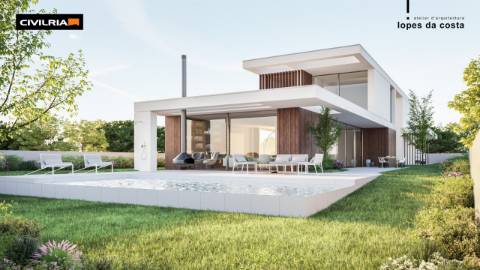 Lote de terreno para construção de moradia unifamiliar de Rc e/ou dois pisos