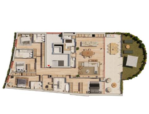 T4 Novo, 2º Piso, Foz Velha, CORAL