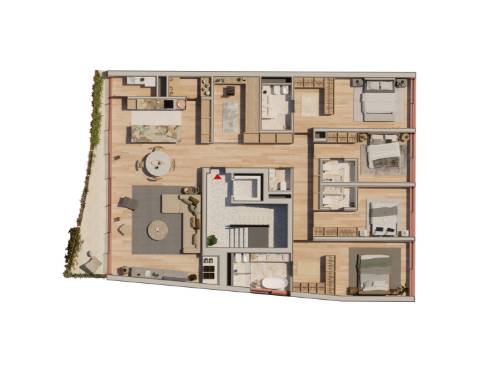 T4 Novo, 2º Piso, Foz Velha, CORAL