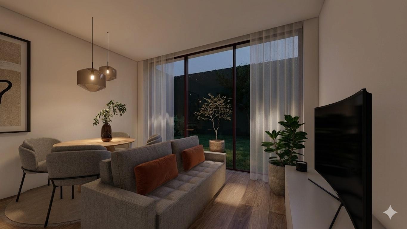 Apartamento T1 com Jardim Privativo & Terraço | Bonfim, Porto