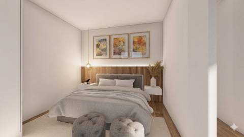 Apartamento T1 com Jardim Privativo & Terraço | Bonfim, Porto