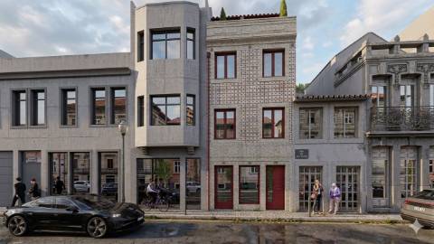Apartamento T1 com Jardim Privativo & Terraço | Bonfim, Porto