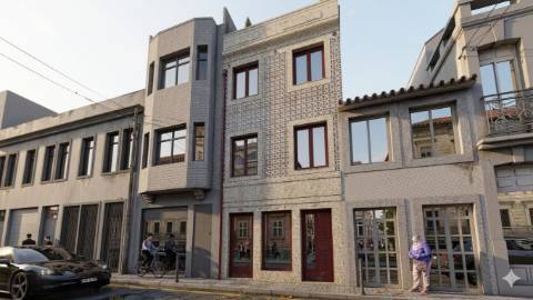 Apartamento T1 com Jardim Privativo & Terraço | Bonfim, Porto