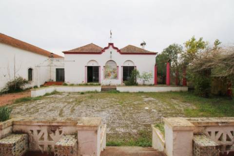 Casa Senhorial com 16 quartos e adega, em pleno coração de Alpiarça