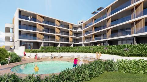 Empreendimento de luxo, em fase de construção para venda em Oura, Albufeira.