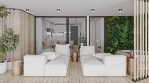 Empreendimento de luxo, em fase de construção para venda em Oura, Albufeira.