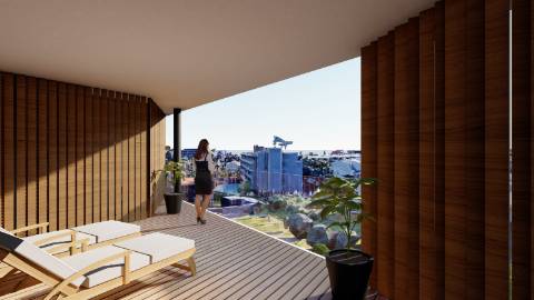 Empreendimento de luxo, em fase de construção para venda em Oura, Albufeira.