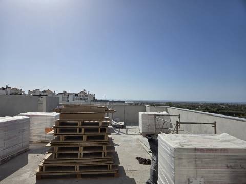 Penthouse com Vista Mar da Sala e Terraço Privado