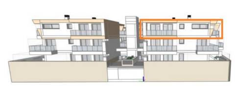 Apartamento T2 com terraços e varandas em condomínio com piscina