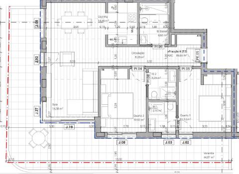 Apartamento T2 Moderno com acesso a piscina em Cabanas de Tavira