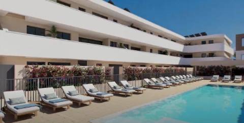 Apartamento T2 com acesso a piscina para venda em Cabanas de Tavira