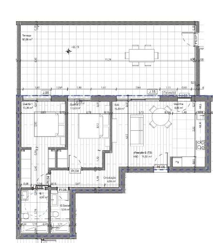 Apartamento T2 com acesso a piscina para venda em Cabanas de Tavira