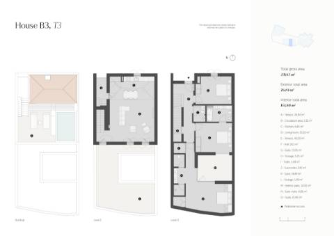 Moradia T3 exclusiva em Tavira, com piscina e estacionamento privados