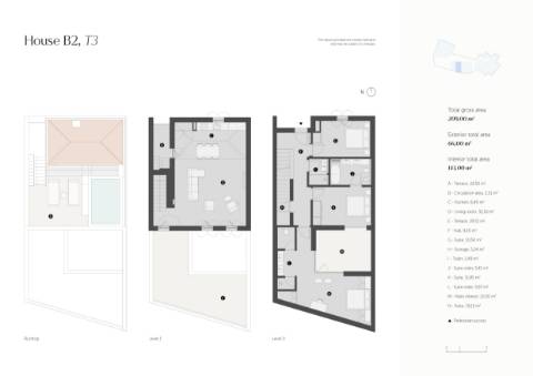 Moradia T3 de luxo em Tavira com piscina privada e garagem