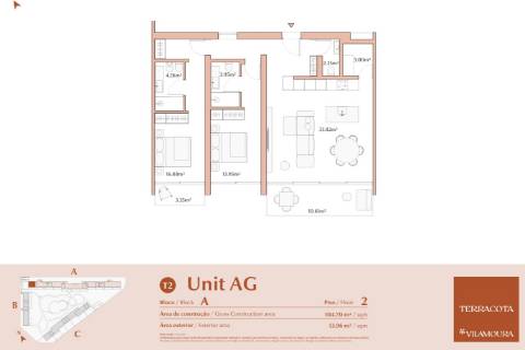 Apartamento T2 Exclusivo com Tecnologia Avançada em Vilamoura