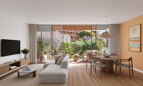 Apartamento T2 de Luxo em Vilamoura com Garagem e Piscina