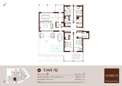 T4 Exclusivo em Vilamoura com Piscina Privada