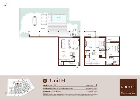 Apartamento T3 de Luxo com Piscina em Vilamoura