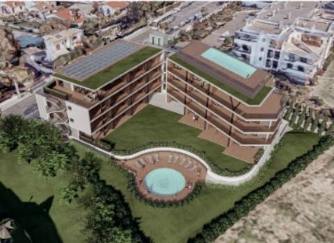 Apartamento T2 em Albufeira com garagem e piscina