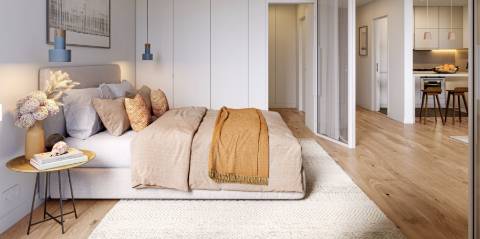 Apartamento T3 em Quarteira com Rooftop de 126m² e piscina