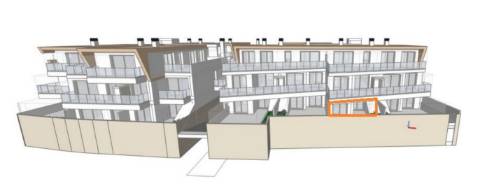 Apartamento T2 em Cabanas de Tavira, em condomínio com piscina e garagem