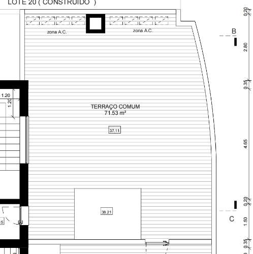Penthouse 3 Quartos com Terraço Privado e Garagem em Tavira
