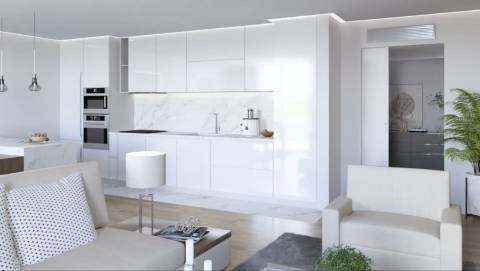 Apartamento T1 para venda com garagem no centro de Portimão