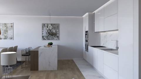 Apartamento T1 para venda com garagem no centro de Portimão