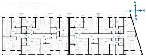 Apartamento T2 com varanda e garagem em Portimão