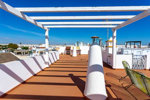Apartamento T0 com Terraço Panorâmico em Cabanas de Tavira