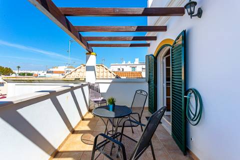 Apartamento T0 com Terraço Panorâmico em Cabanas de Tavira