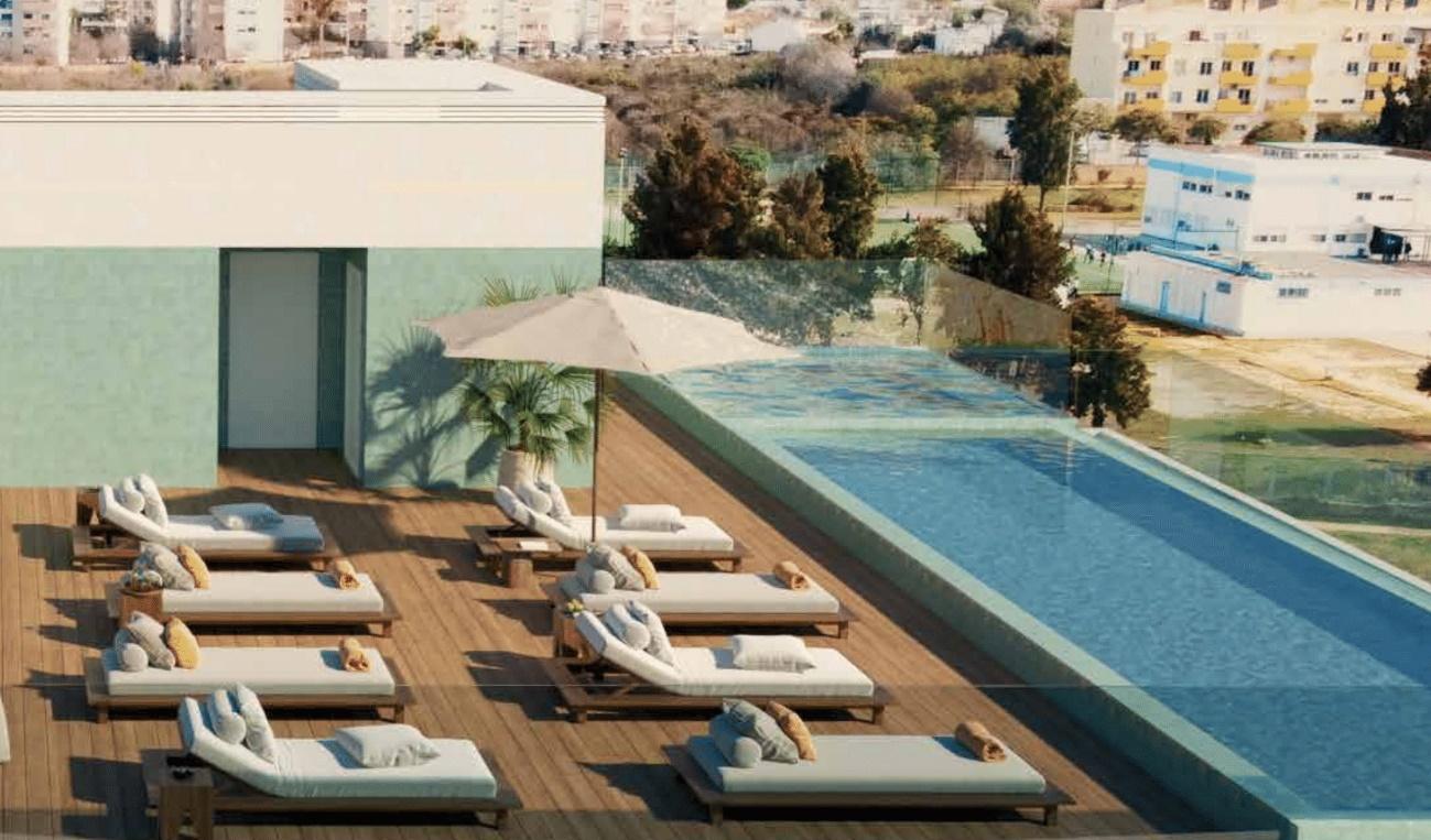 Apartamento T3 Duplex com Rooftop Privativo e piscina