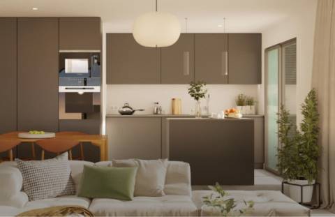 Apartamento T2 Duplex com terraço privado e piscina