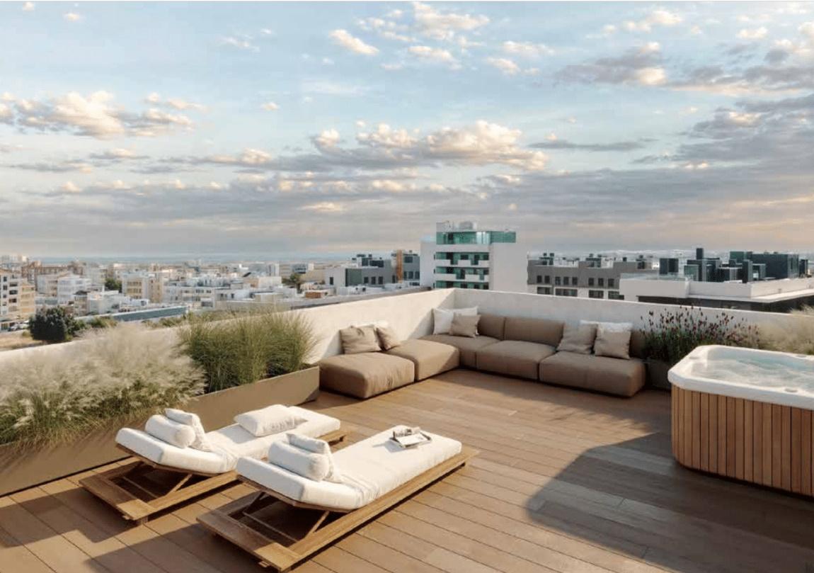 Apartamento T2 Duplex no LUX Garden EVO, Faro - com piscina